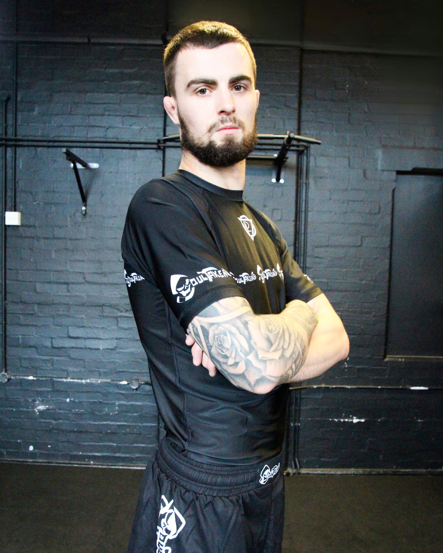 Ranked Rashguard Black