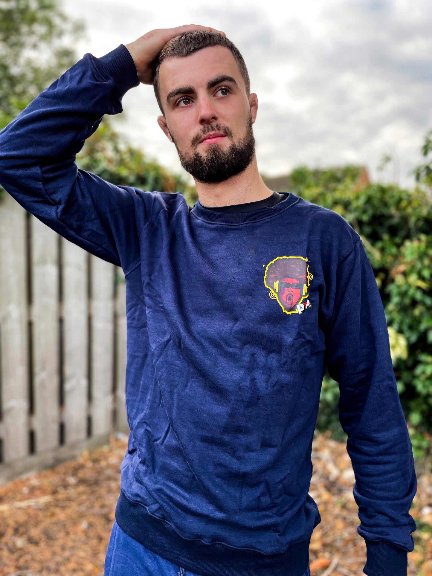 Afro Man Crew Neck