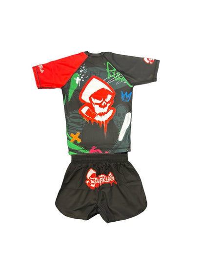 Black Graffiti NoGi Set