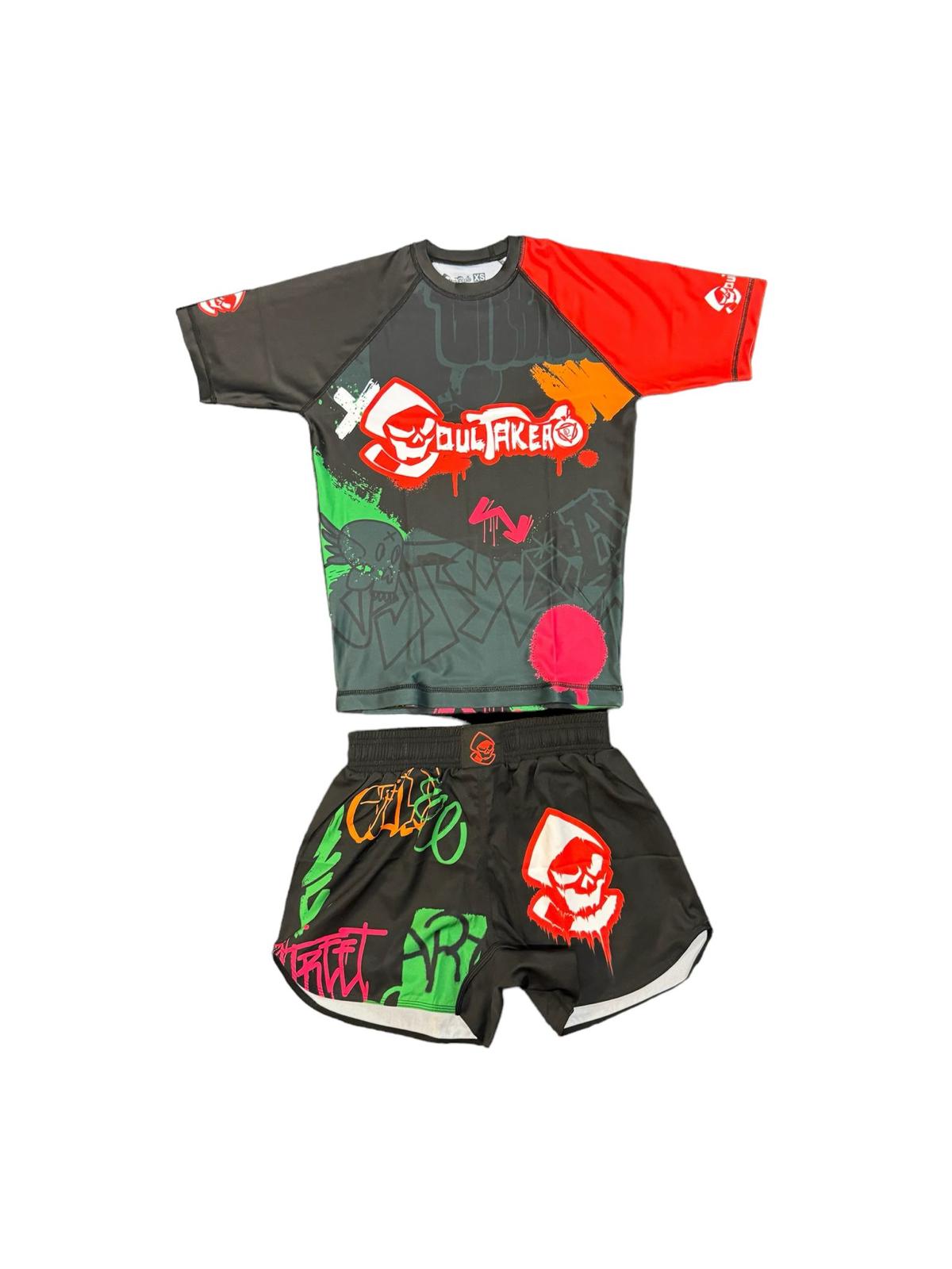 Black Graffiti NoGi Set